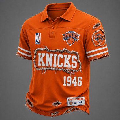 NYK x NBA LUXURY V-Neck T-Shirt 0306 DatND DVT