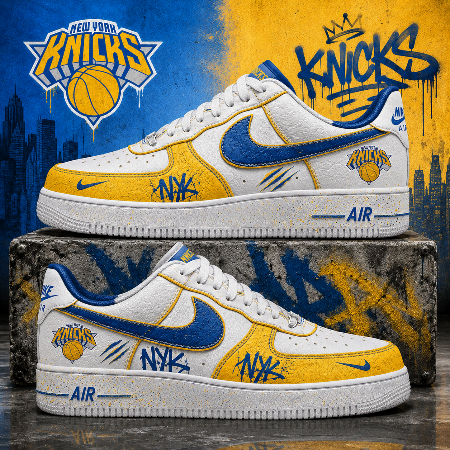 NYK x NBA Eastern Conference 2026 Shoes 3D V2 DATND TANTD