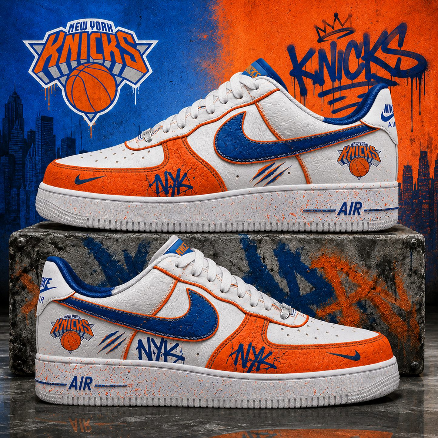 NYK x NBA Eastern Conference 2026 Shoes 3D V2 DATND TANTD