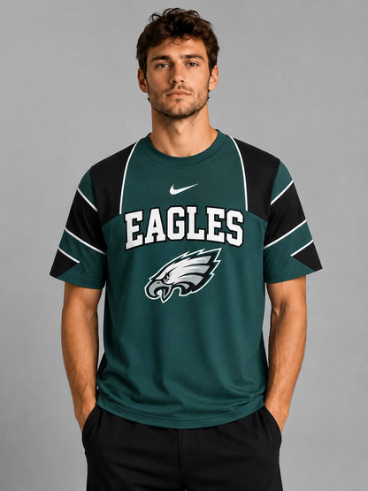 PE Premium NFL Game Day Spirit Vintage Graphic Tee Tailgate T-Shirt