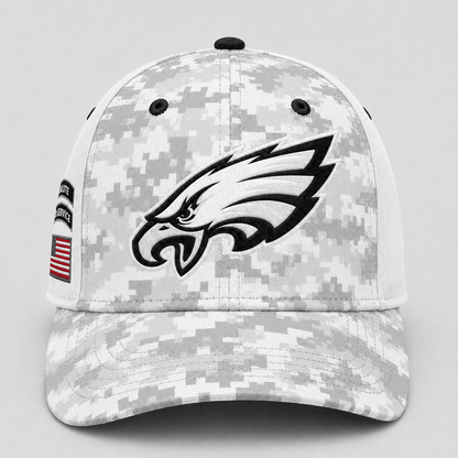 PHI x NFL Premium Salute to Service Digital Camo Cap