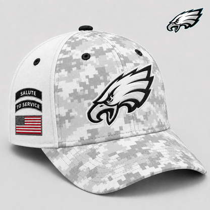 PHI x NFL Premium Salute to Service Digital Camo Cap