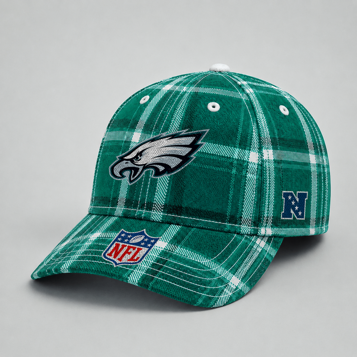 PHI x NFL Premium Varsity Plaid Cap