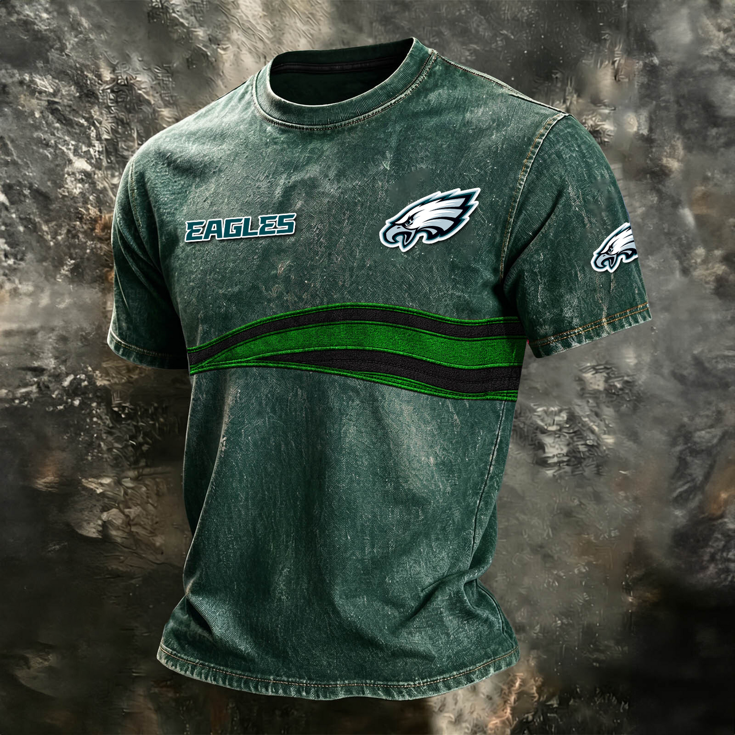 PHI x NFL Washed Cotton Retro Men's T-shirt