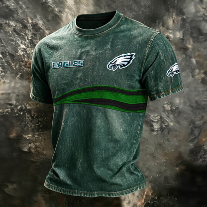 PHI x NFL Washed Cotton Retro Men's T-shirt