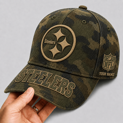 PIT x NFL Military Camo Classic Cap