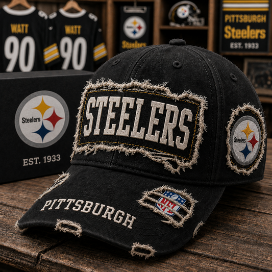 PIT x NFL Premium Patch Cap