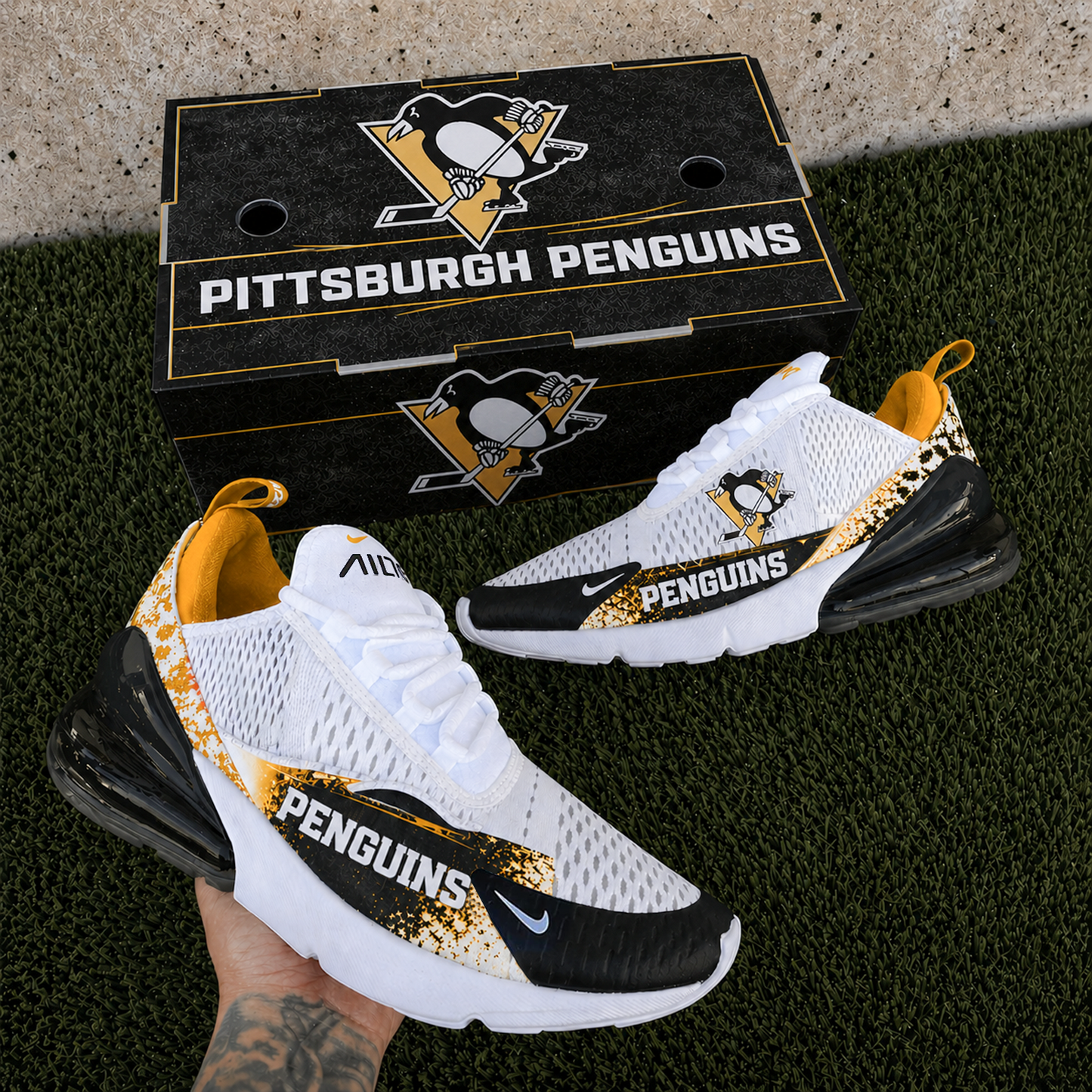 PIT x NHL Nike Air Max 270 Shoes