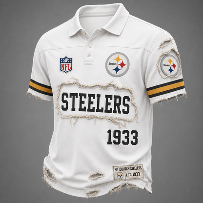 PIT x NFL LUXURY V-Neck T-Shirt 3005 DatND DVT