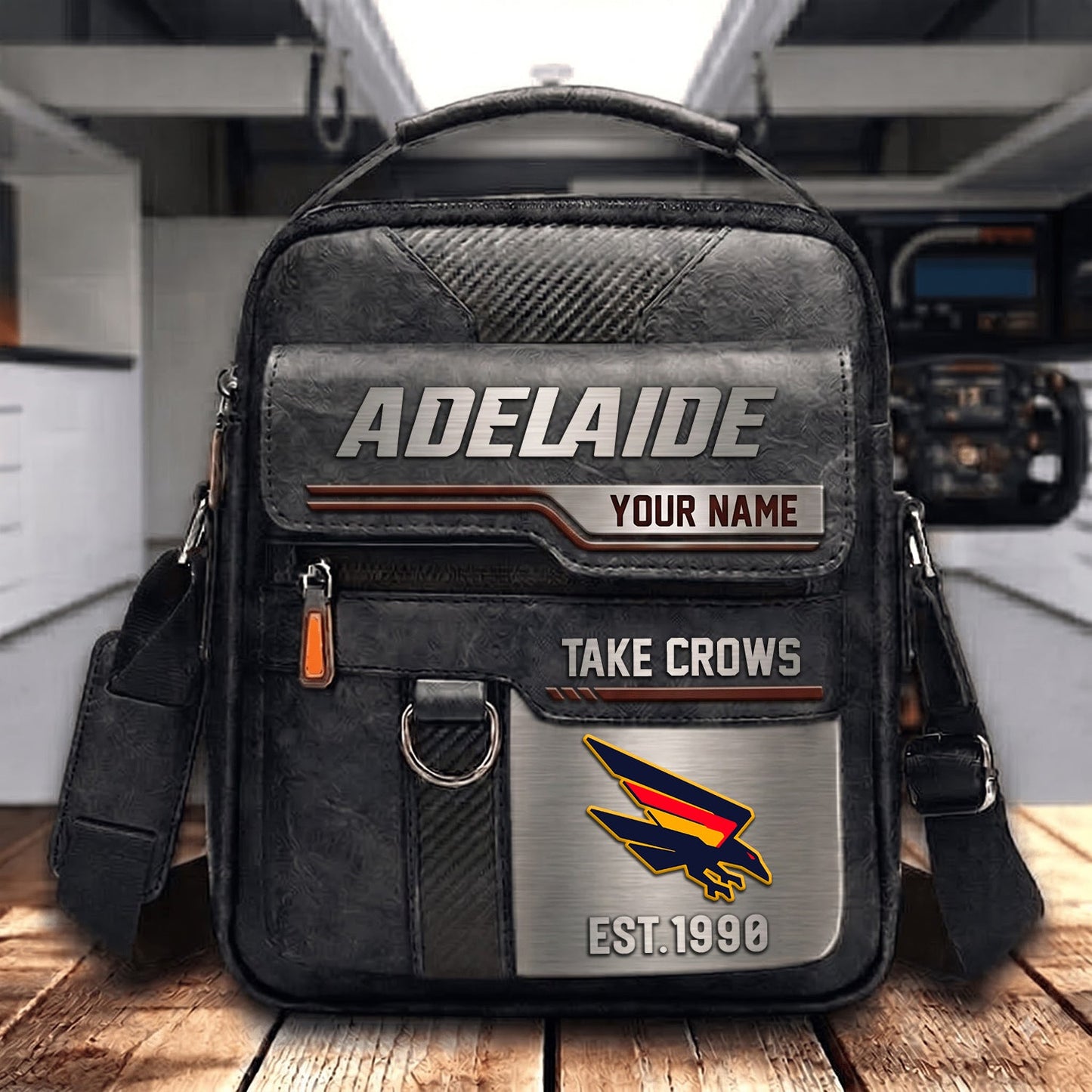 PREMIUM AFL X AC PERSONALIZED Leather Handbag LIMITED EDITION