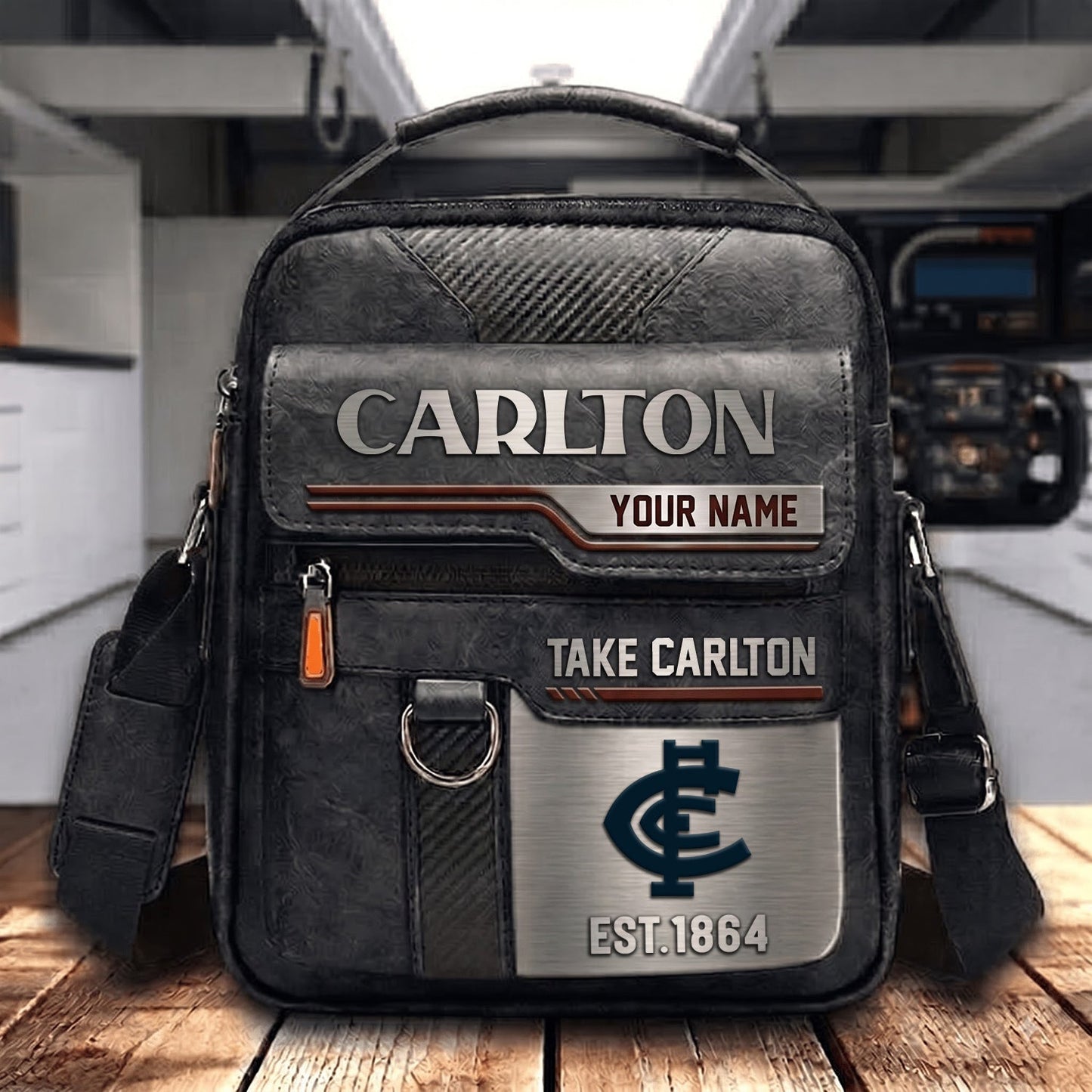 PREMIUM AFL X CAR PERSONALIZED Leather Handbag LIMITED EDITION