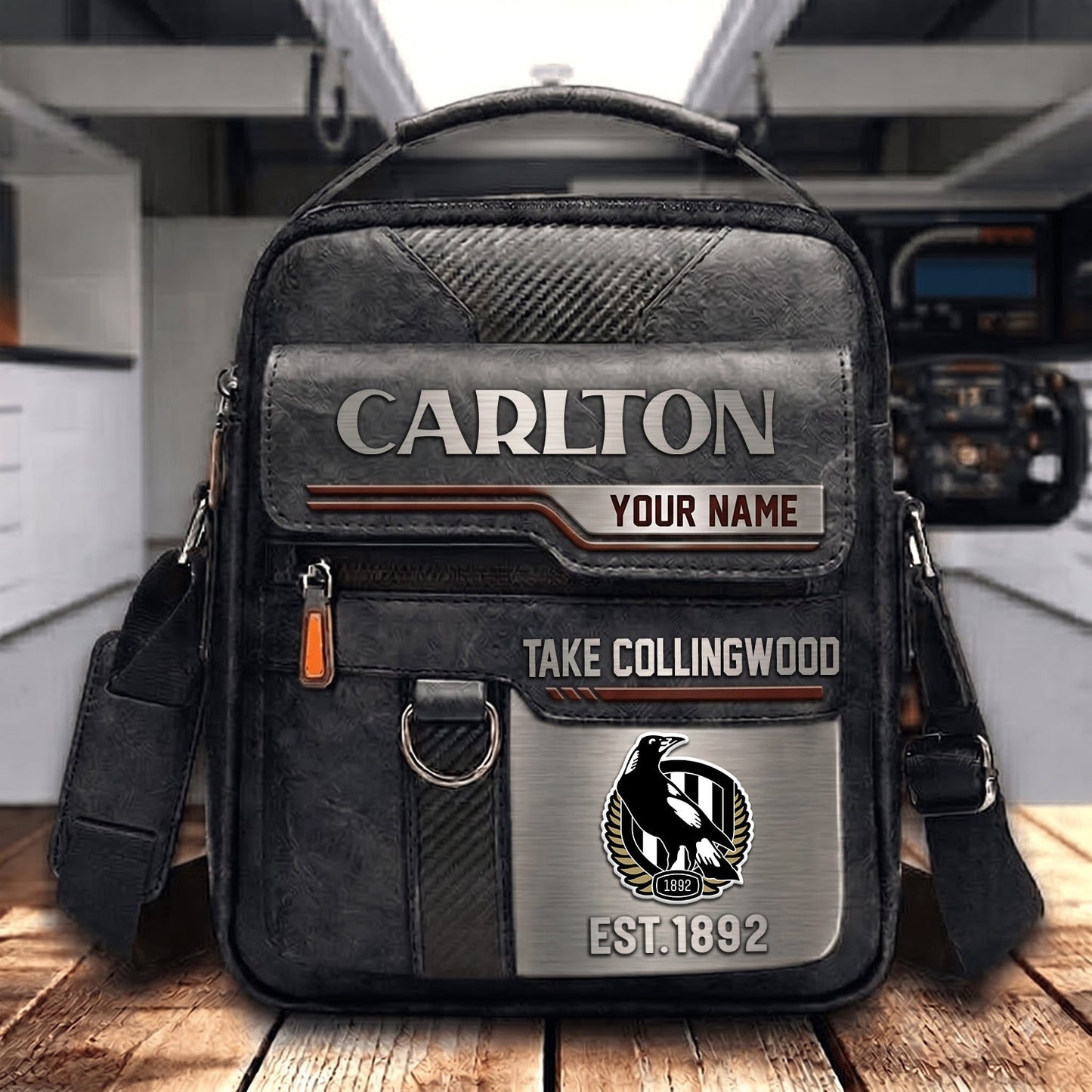 PREMIUM AFL X COL PERSONALIZED Leather Handbag LIMITED EDITION