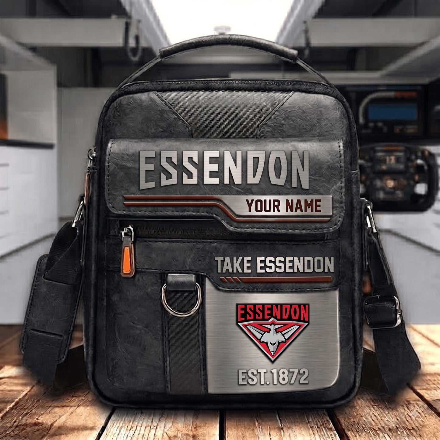 PREMIUM AFL X ESS PERSONALIZED Leather Handbag LIMITED EDITION