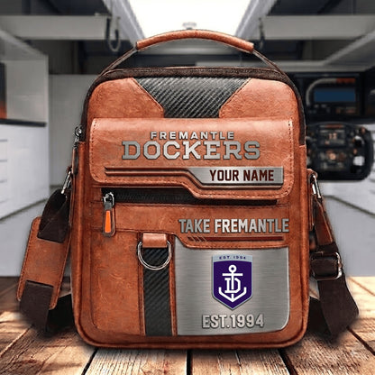 PREMIUM AFL X FRE PERSONALIZED Leather Handbag LIMITED EDITION