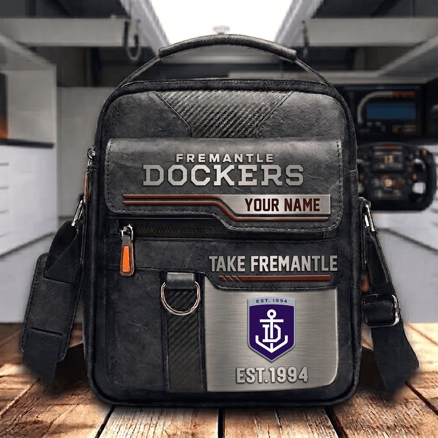 PREMIUM AFL X FRE PERSONALIZED Leather Handbag LIMITED EDITION