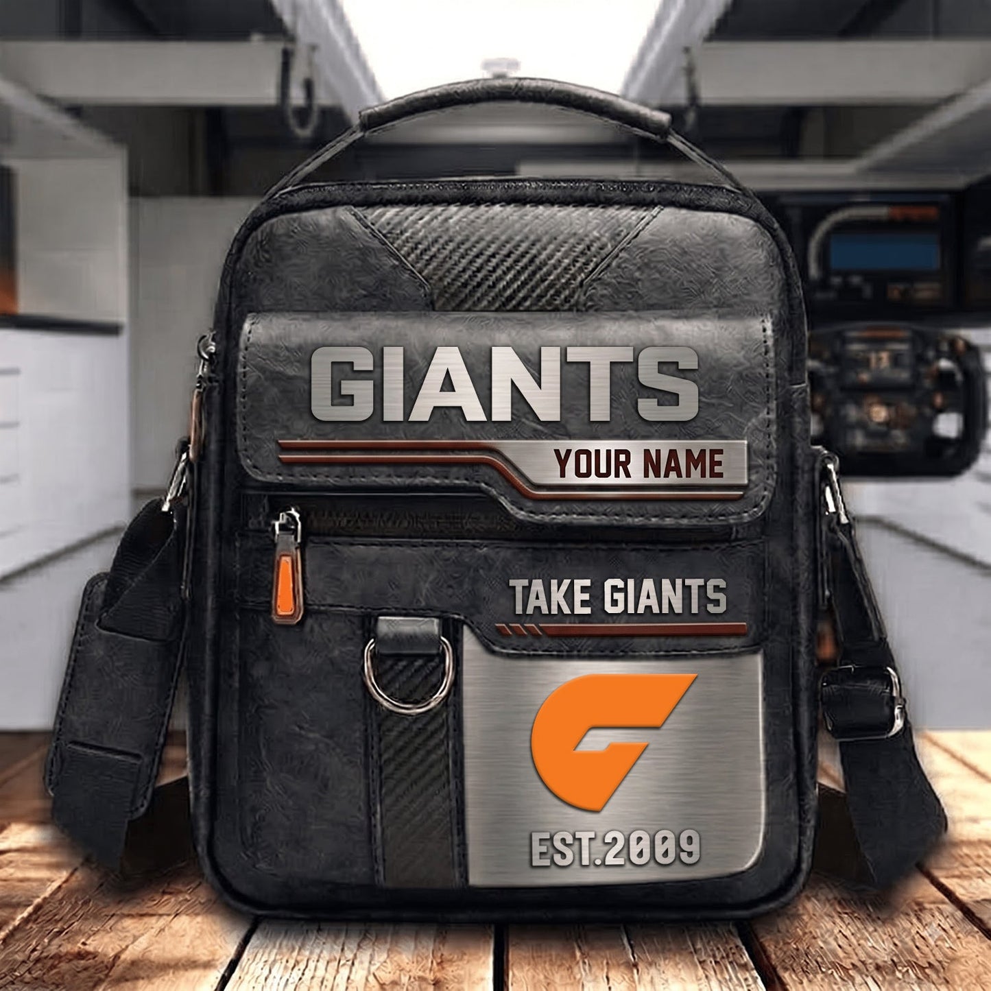 PREMIUM AFL X GWS PERSONALIZED Leather Handbag LIMITED EDITION