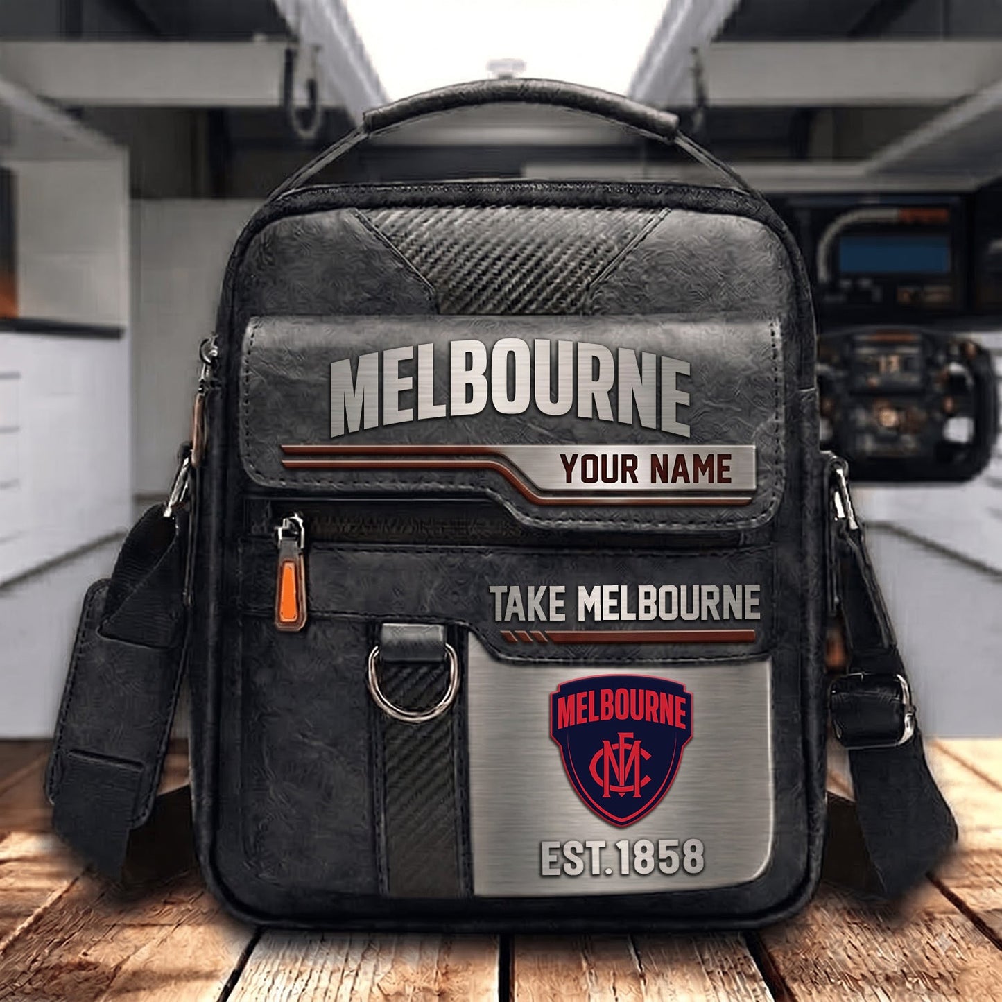 PREMIUM AFL X MEL PERSONALIZED Leather Handbag LIMITED EDITION