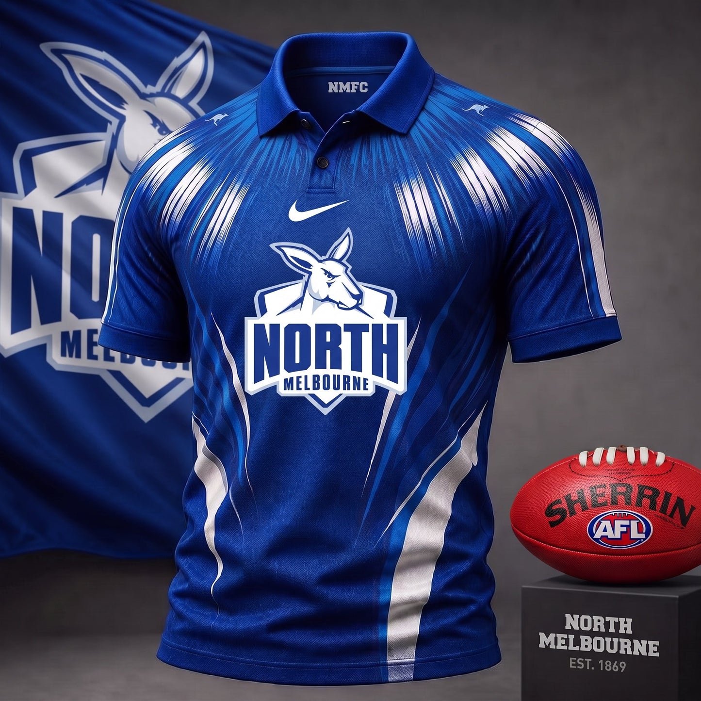 PREMIUM AFL X NM EXCULISVE COLORFUL POLO SHIRT LIMITED EDITION