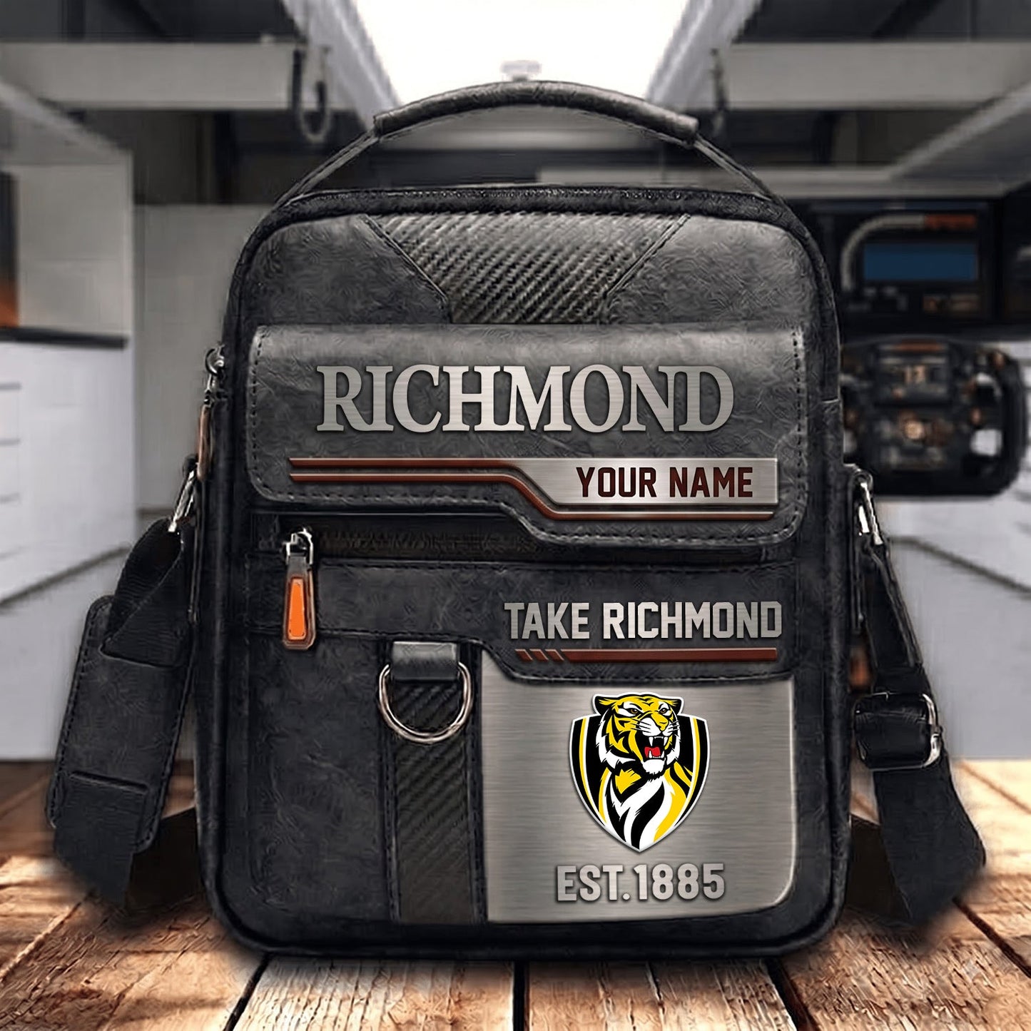 PREMIUM AFL X RIC PERSONALIZED Leather Handbag LIMITED EDITION
