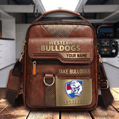 PREMIUM AFL X WB PERSONALIZED Leather Handbag LIMITED EDITION