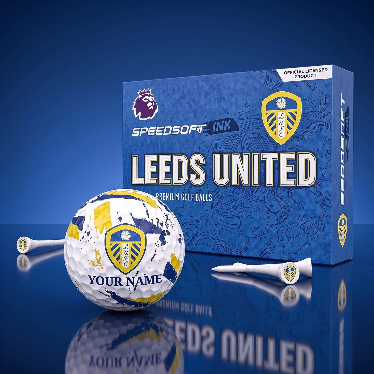 PREMIUM EPL X LEE EXCLUSIVE PERSONALIZED GOLF BALL SET LIMITED EDTION