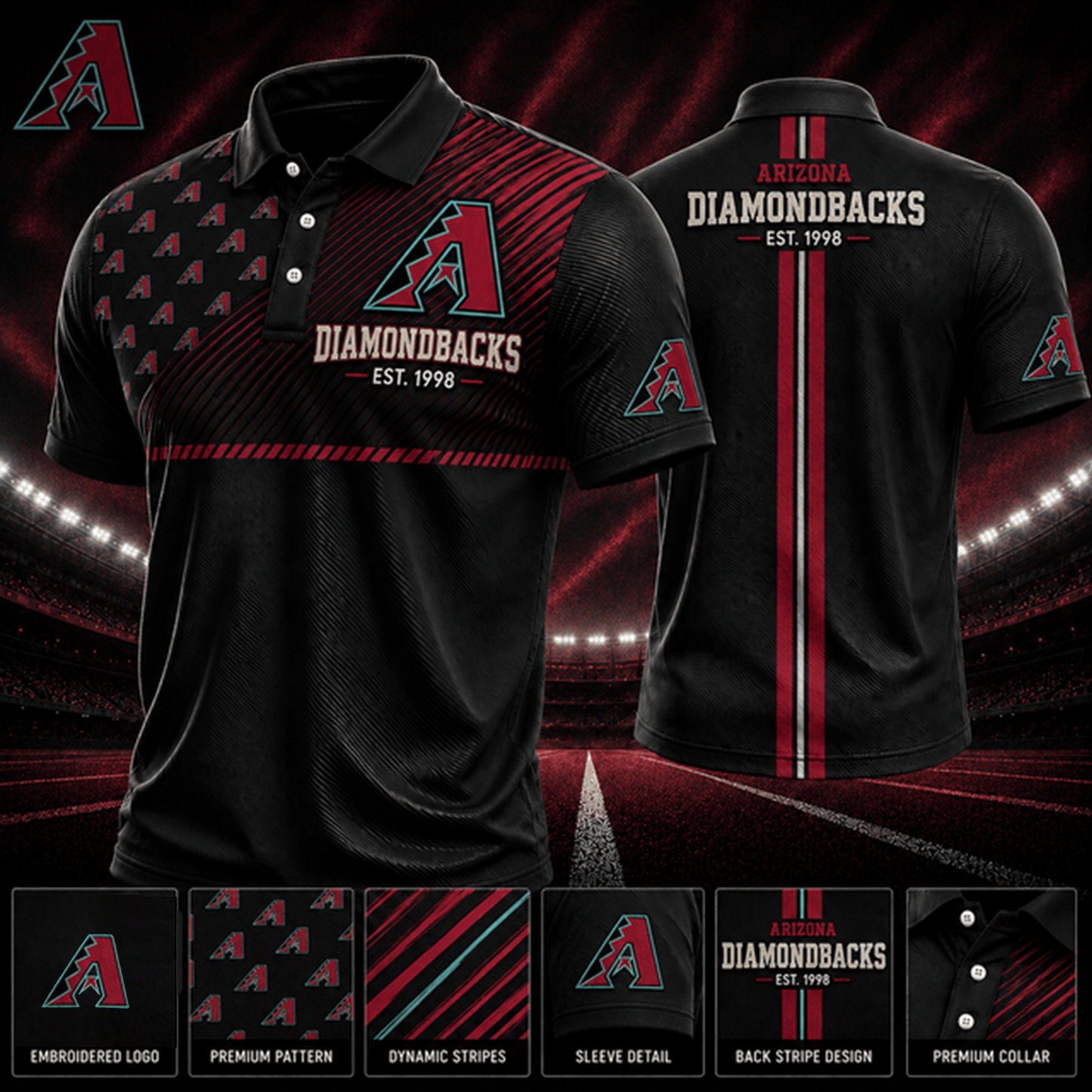 PREMIUM MLB X AD EXCLUSIVE POLO SHIRT LIMITED EDITION