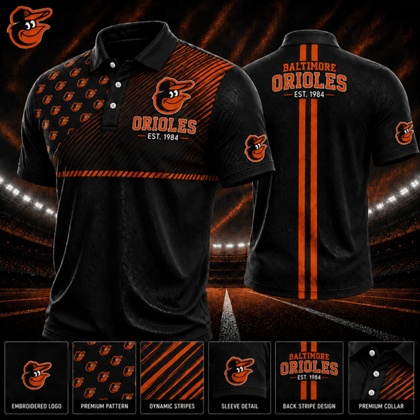 PREMIUM MLB X BO EXCLUSIVE POLO SHIRT LIMITED EDITION