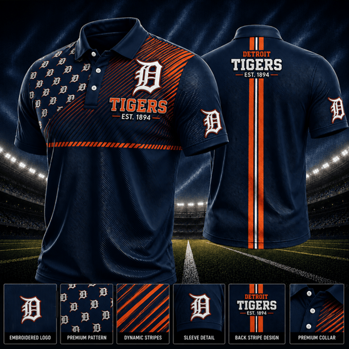 PREMIUM MLB X DT EXCLUSIVE POLO SHIRT LIMITED EDITION