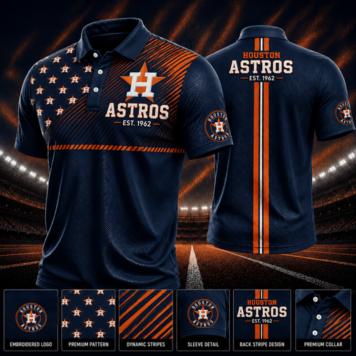 PREMIUM MLB X HA EXCLUSIVE POLO SHIRT LIMITED EDITION