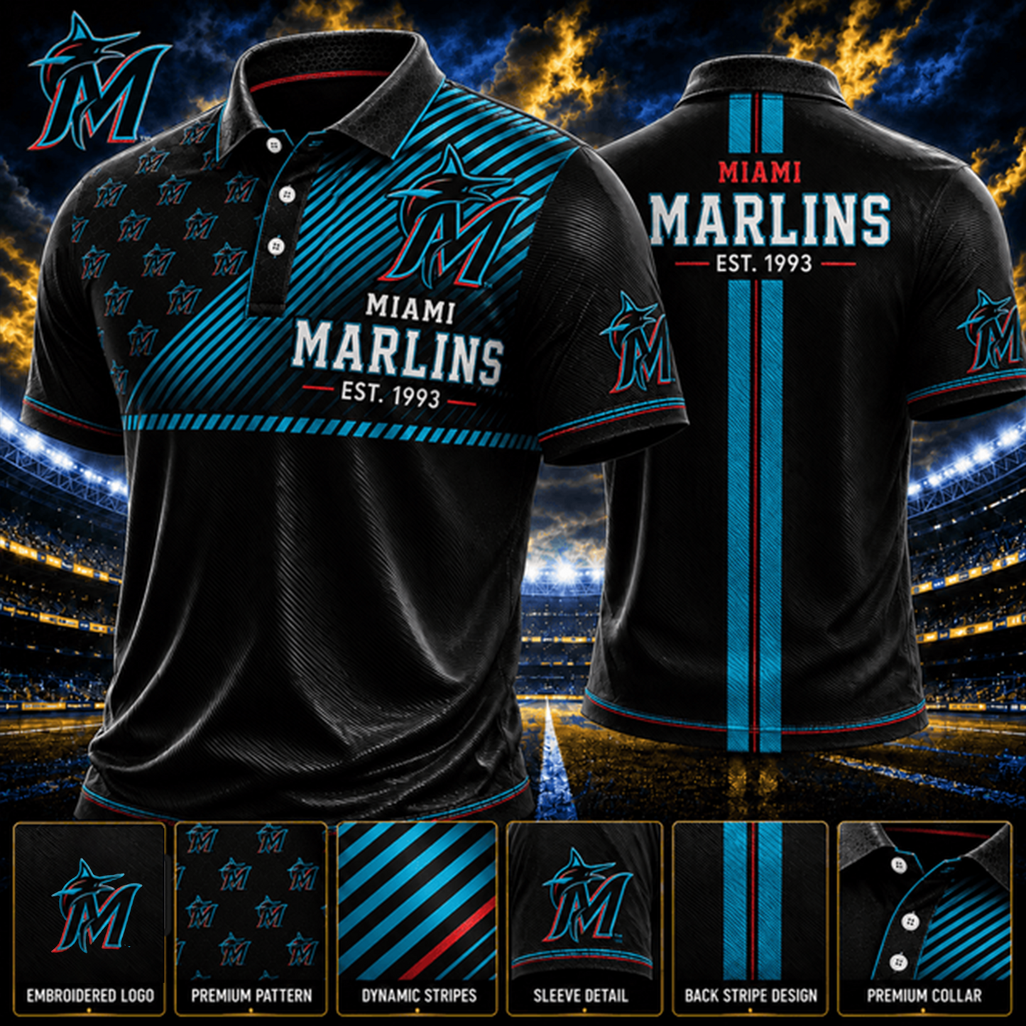 PREMIUM MLB X MM EXCLUSIVE POLO SHIRT LIMITED EDITION