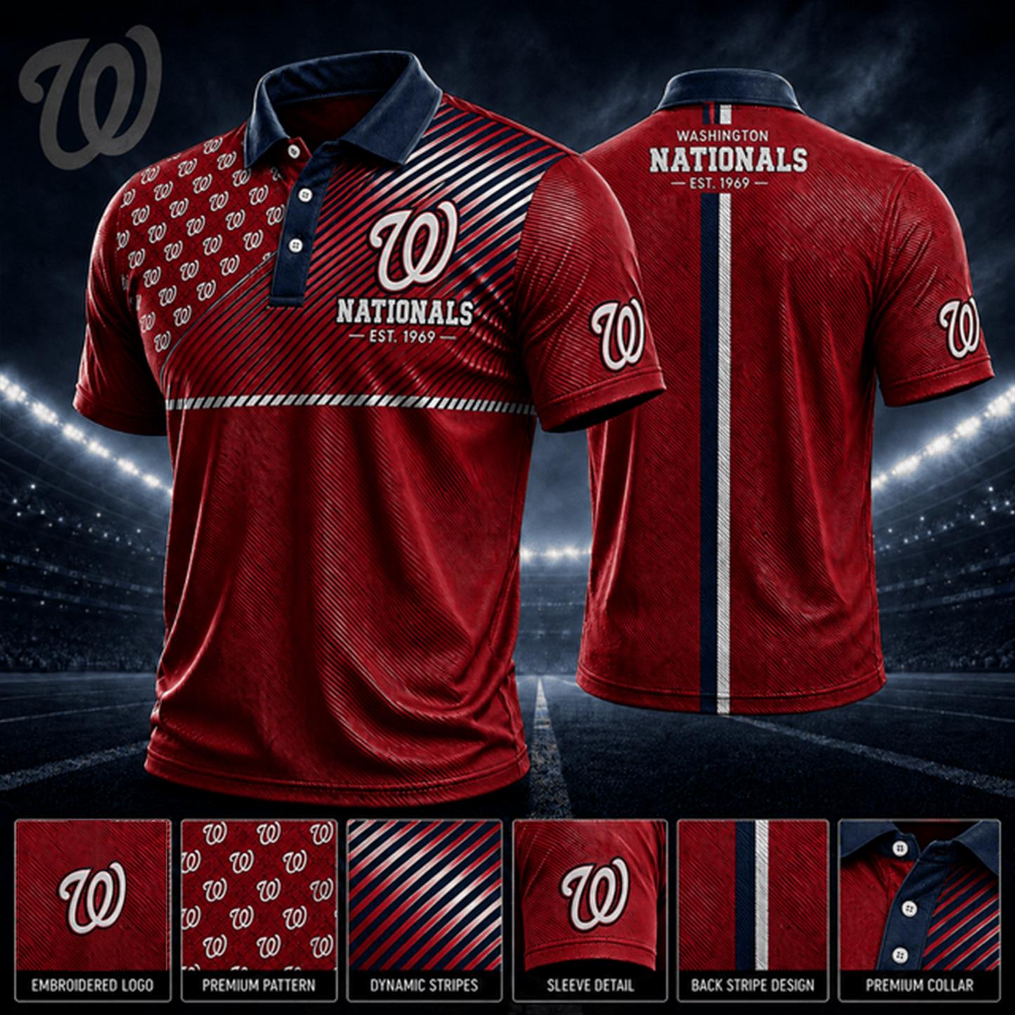 PREMIUM MLB X WN EXCLUSIVE POLO SHIRT LIMITED EDITION