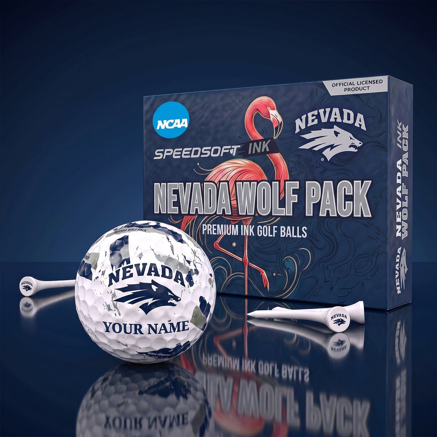 PREMIUM NCAA X NWP EXCLUSIVE PERSONALIZED GOLF BALL SET LIMITED EDTION