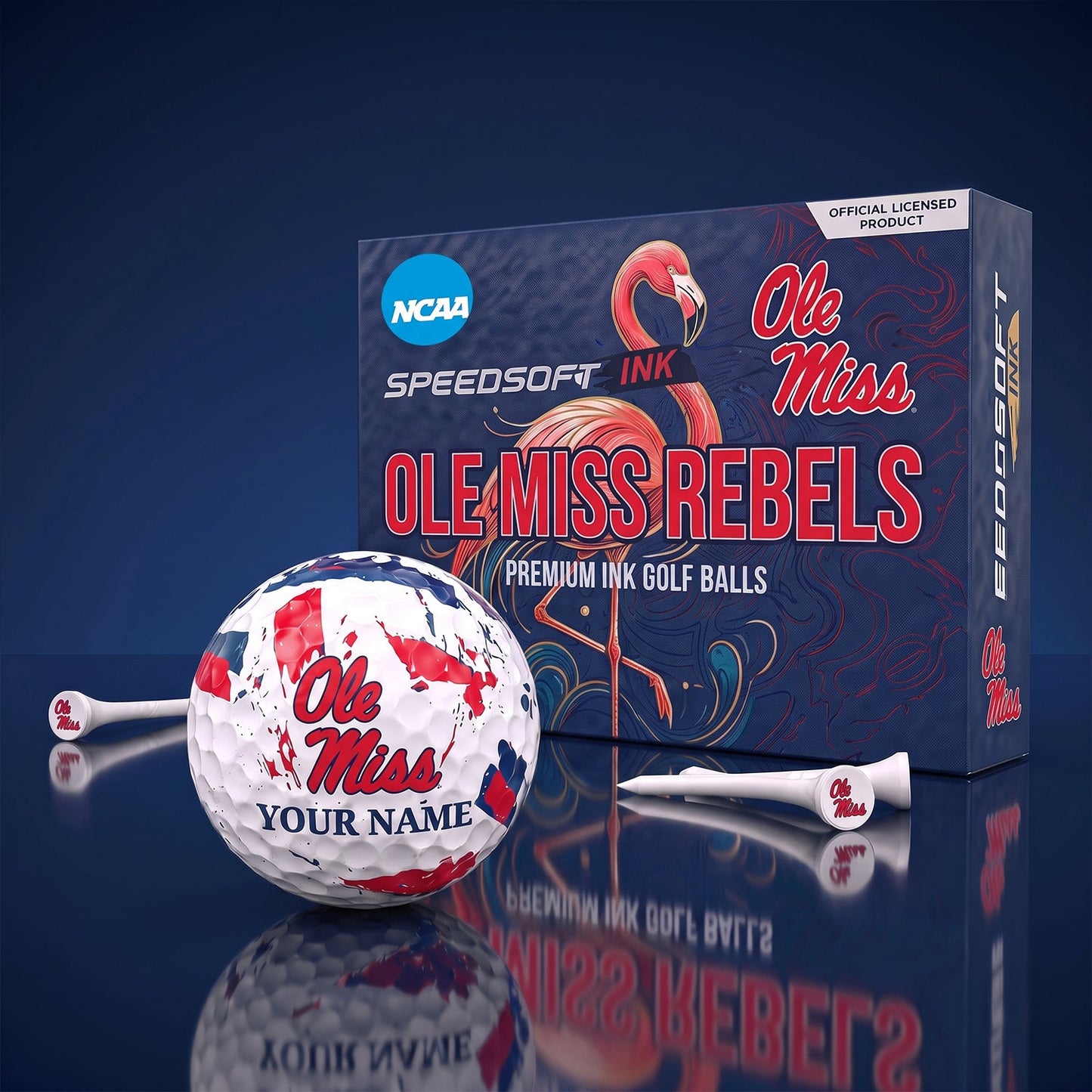 PREMIUM NCAA X OMR EXCLUSIVE PERSONALIZED GOLF BALL SET LIMITED EDTION