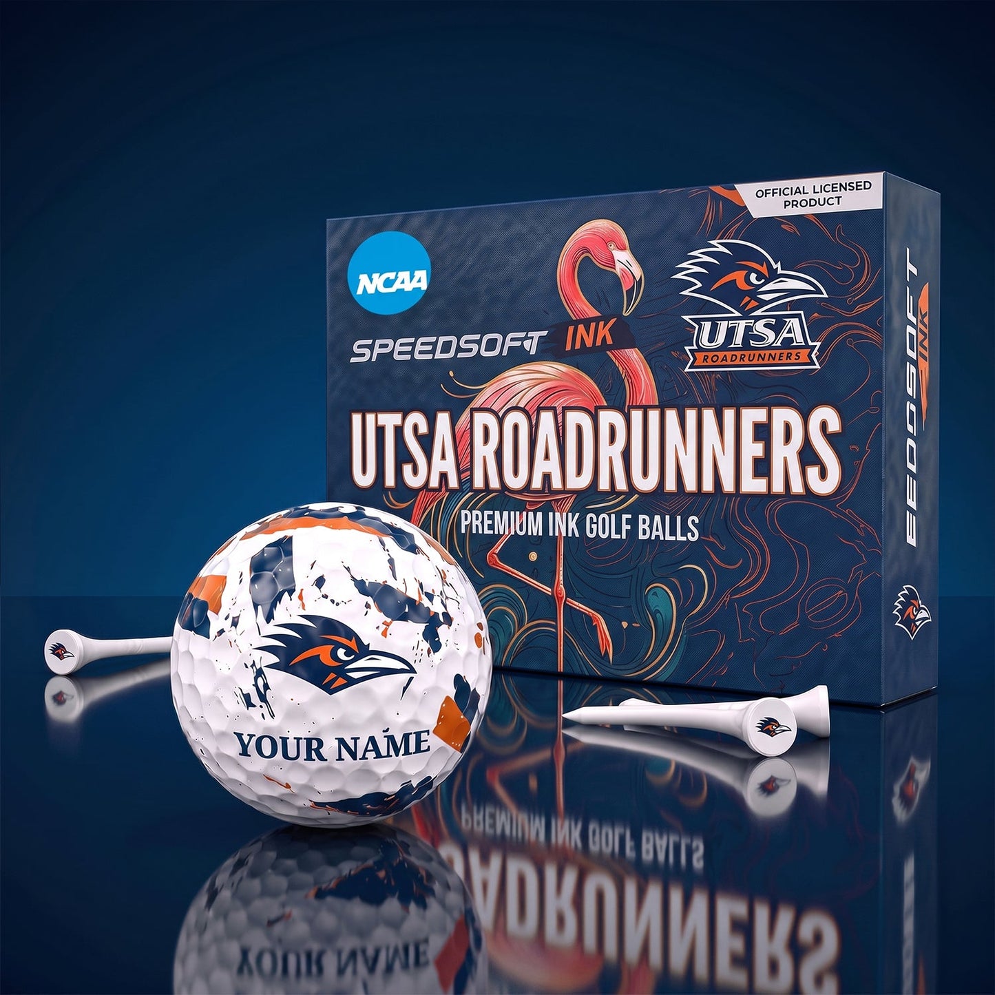 PREMIUM NCAA X UTSA EXCLUSIVE PERSONALIZED GOLF BALL SET LIMITED EDTION