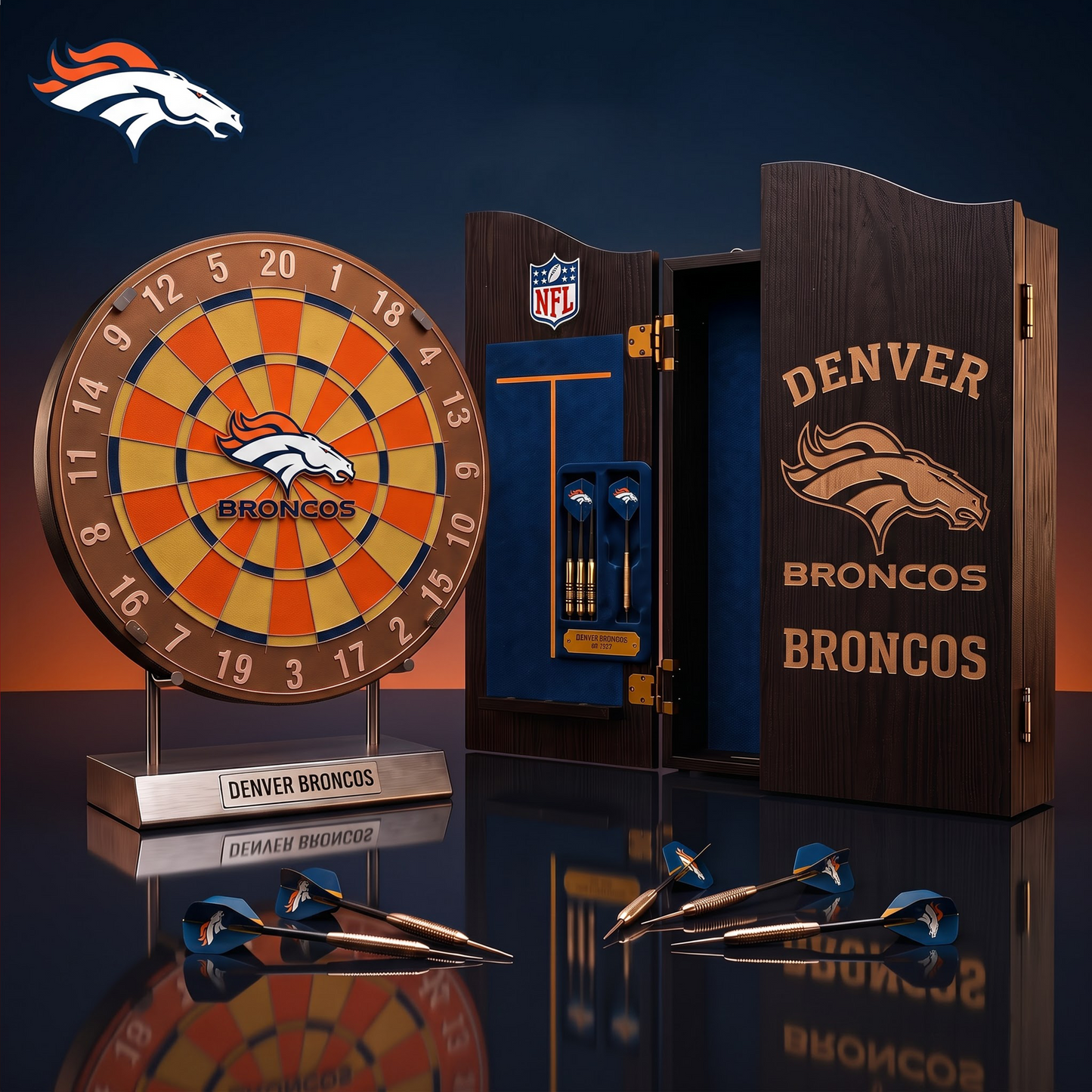 PREMIUM NFL X DB EXCLUSIVE   Dartboard GAME Set LIMITED EDITION