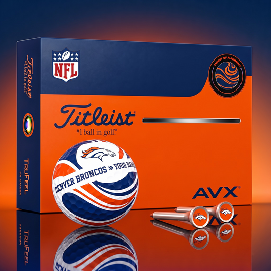 PREMIUM NFL X DB EXCLUSIVE  TOURNAMENT  PERSONALIZED GOLF BALL V6 COLLECTION