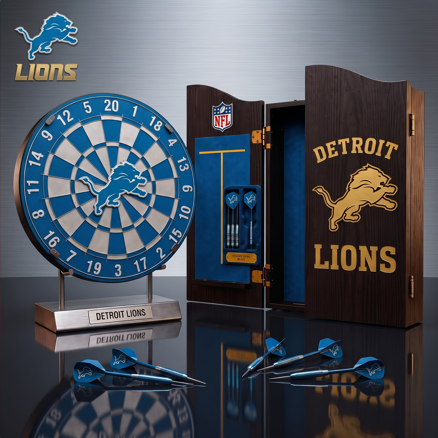 PREMIUM NFL X DL EXCLUSIVE   Dartboard GAME Set LIMITED EDITION