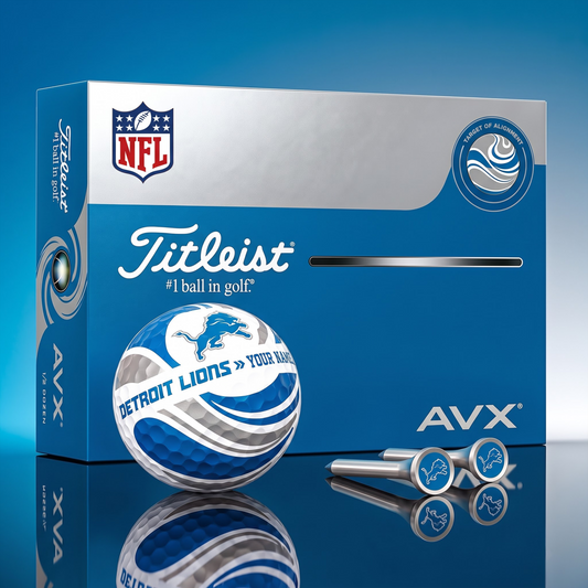 PREMIUM NFL X DL EXCLUSIVE  TOURNAMENT  PERSONALIZED GOLF BALL V6 COLLECTION