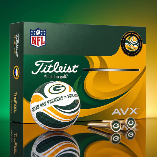 PREMIUM NFL X GBP EXCLUSIVE  TOURNAMENT  PERSONALIZED GOLF BALL V6 COLLECTION