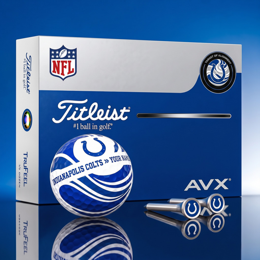 PREMIUM NFL X IC EXCLUSIVE  TOURNAMENT  PERSONALIZED GOLF BALL V6 COLLECTION
