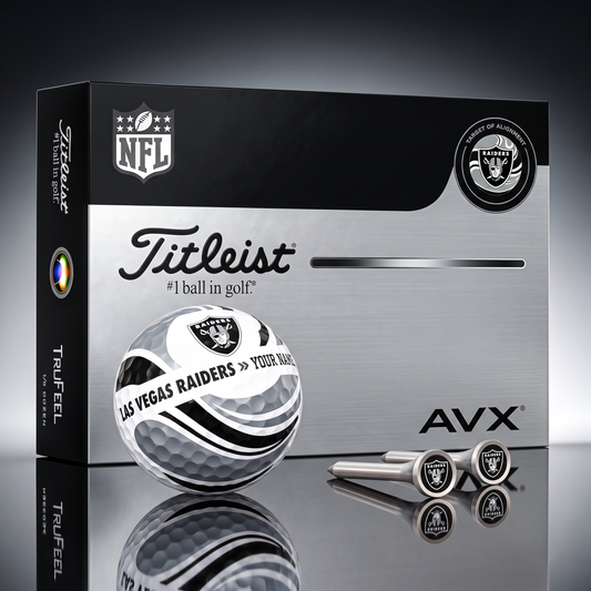PREMIUM NFL X LVR EXCLUSIVE  TOURNAMENT  PERSONALIZED GOLF BALL V6 COLLECTION