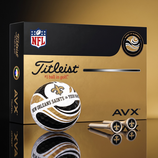 PREMIUM NFL X NOS EXCLUSIVE  TOURNAMENT  PERSONALIZED GOLF BALL V6 COLLECTION