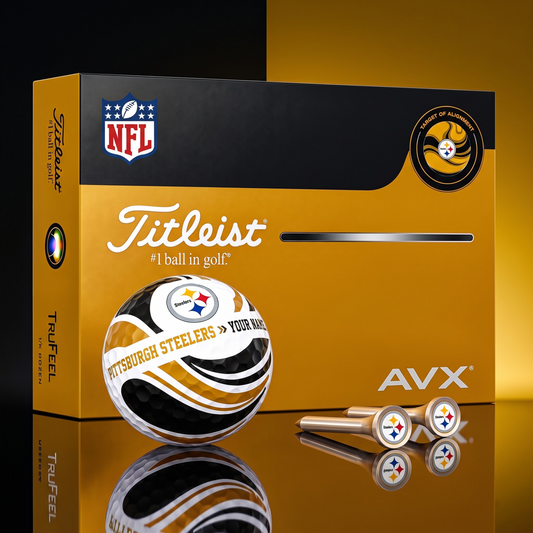 PREMIUM NFL X PS EXCLUSIVE  TOURNAMENT  PERSONALIZED GOLF BALL V6 COLLECTION