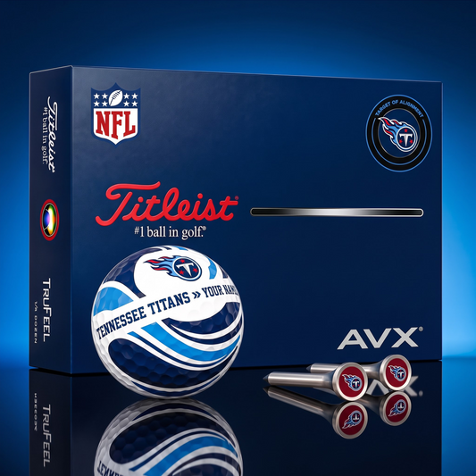 PREMIUM NFL X TT EXCLUSIVE  TOURNAMENT  PERSONALIZED GOLF BALL V6 COLLECTION