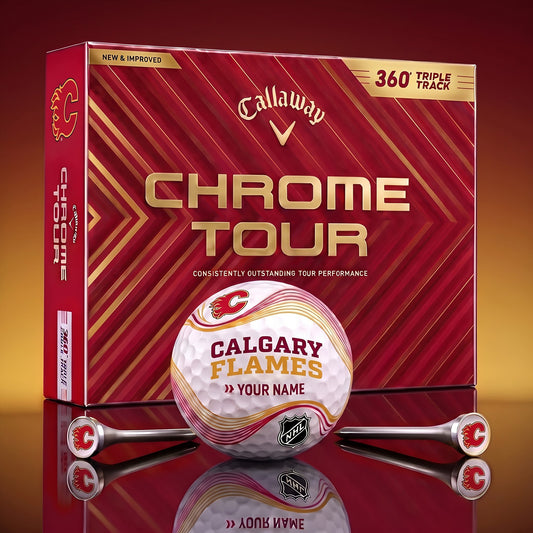 PREMIUM NHL X CF DELUX PERSONALIZED GOLF BALL FOR TOURNAMENT V33 LIMITED EDITION