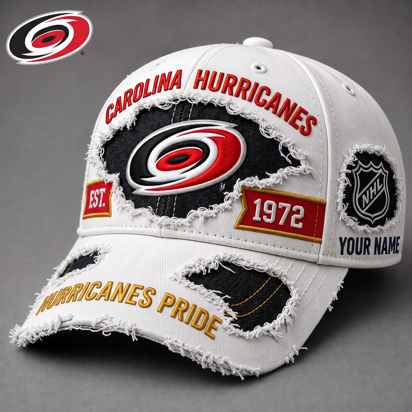 PREMIUM NHL X CH EXCLUSIVE PERSONALIZED CAP FOR GAME DAY
