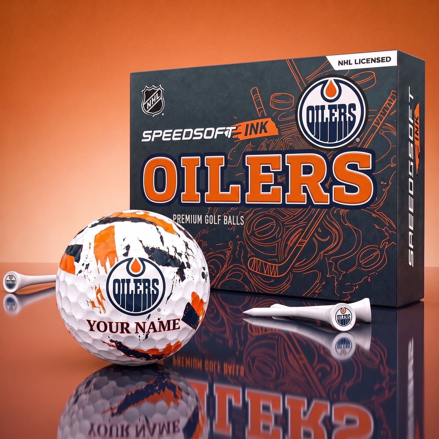 PREMIUM NHL X EO EXCLUSIVE PERSONALIZED GOLF BALL SET LIMITED EDTION