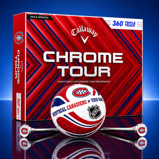 PREMIUM NHL X MC EXCLUSIVE  TOURNAMENT  PERSONALIZED GOLF BALL V30 COLLECTION
