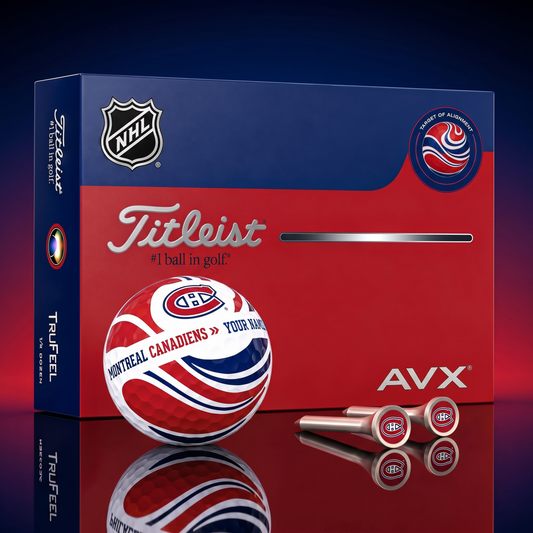 PREMIUM NHL X MC EXCLUSIVE  TOURNAMENT  PERSONALIZED GOLF BALL V6 COLLECTION