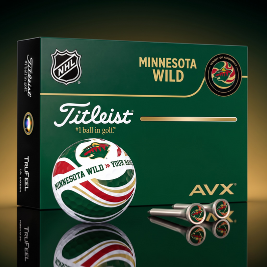 PREMIUM NHL X MW EXCLUSIVE  TOURNAMENT  PERSONALIZED GOLF BALL V6 COLLECTION